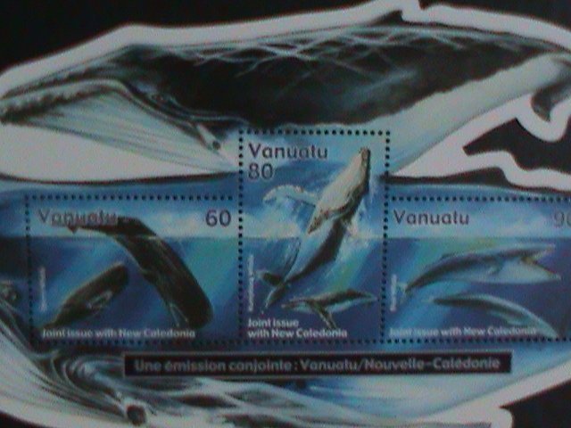 ​VANUATU-2001-SC#787a LOVELY BEAUTIFUL WALES SHAPE CUT  MNH S/S VERY FINE-