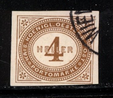 Austria 1899  Scott #J13 used