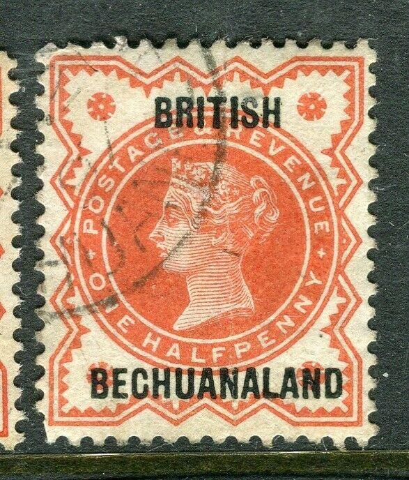 BECHUANALAND; 1897 early classic QV issue fine used 1/2d. value