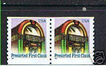 #2911 MINT VF NH  COIL PAIR