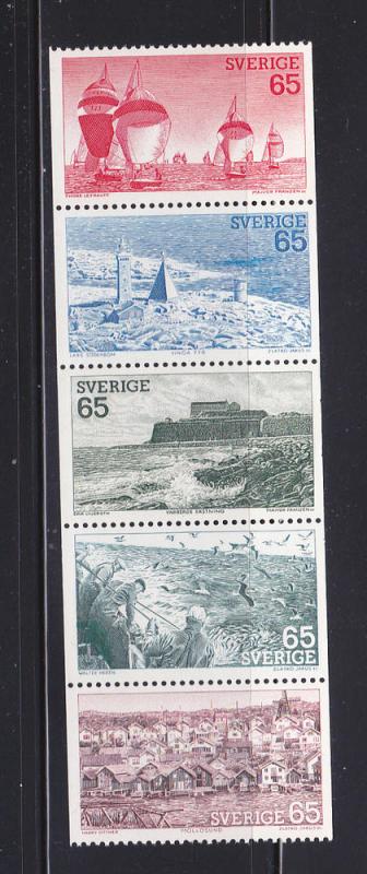 Sweden 1087-1091 Set MNH Scenes