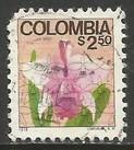 COLOMBIA 862 VFU ORCHIDS V559-1