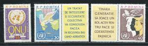 Romania 1469-71 1961 15th UN set MNH