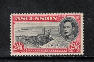 Ascension SG #45ca Very Fine Mint Original Gum Very Lightly Hinged Davit Flaw
