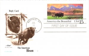 UY39 Bison America The Beautiful – Artmaster Cachet