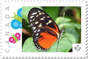 ISABELLA BUTTERFLY = Unique Picture Postage stamp MNH Canada 2017 [p17-04bt6-6]