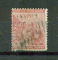 Cape Of Good Hope sc# 24 (2) used cat value $1.25