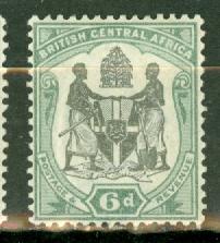 British Central Africa 48 mint CV $60