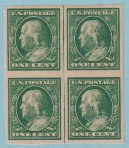 UNITED STATES 383 LINE BLOCK MINT NEVER HINGED OG**  NO FAULTS EXTRA FINE! ZNQ