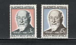 South West Africa Scott 302-303  MNH OG