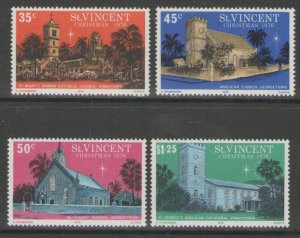 ST.VINCENT SG494/7 1976 CHRISTMAS MNH