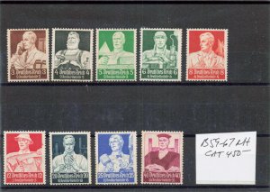 GERMANY  B59-67   MNH