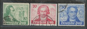 Germany/Berlin (9N) #9N61-9N63 Used Single (Complete Set)