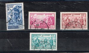 Algeria  1954  B77-8,80-1  Used