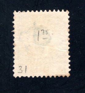 Danish West Indies #31,  VF,  Used,   CV $3.25 ....1630026