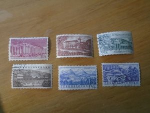 Czechoslovakia  #   862-67  used