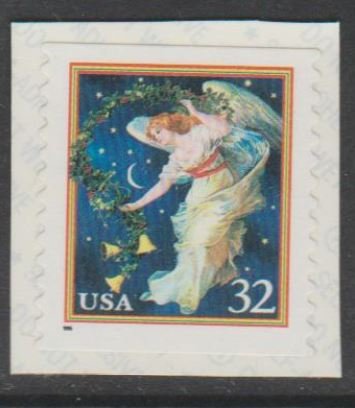 U.S. Scott #3018 Coil Christmas Angel Booklet Stamp - Mint NH Single