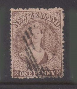 New Zealand FFQ Chalon 1d SG 132a FU