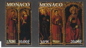 Monaco SC#2176a-b MNH VF SCV$14.00...Great Opportunity!