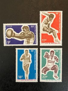 French Polynesia Scott 247-250 Mint