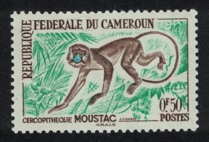 Cameroun Moustached Monkey 0.50f 1962 MNH SG#309