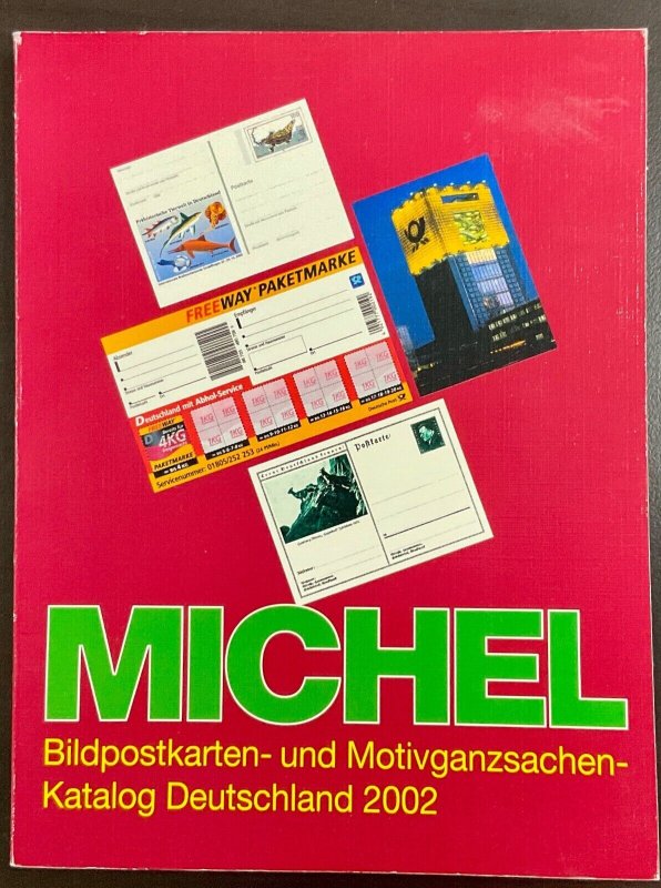 Michel Bildpostkarten  und Motivganzasachen 2002 Katalog Deutschland