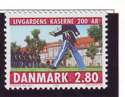 Denmark Sc 792 1986 Changing of the Guard stamp mint NH