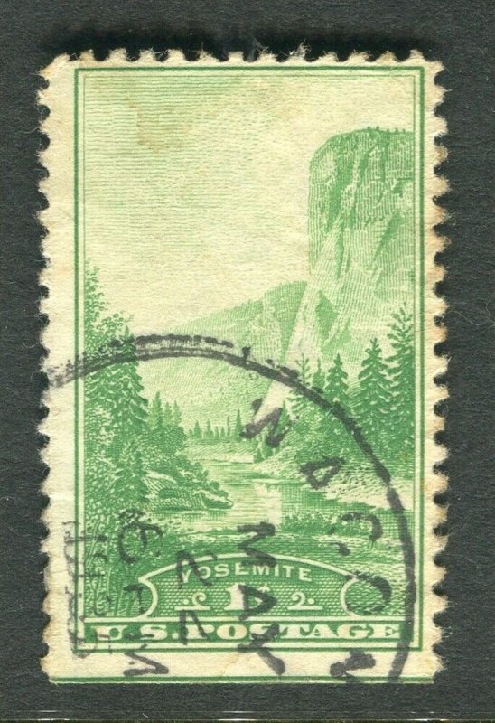 USA; 1934 early National Parks issue fine used 1c. value