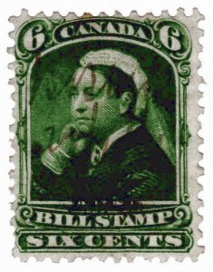 (I.B) Canada Revenue : Nova Scotia Bill Stamp 9c