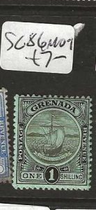 GRENADA   SG86     1/-    BOAT   MOG       P0127A H