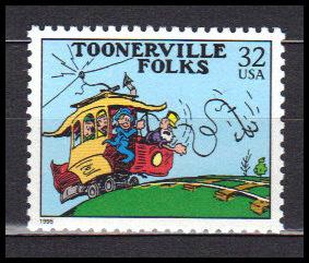 3000g 32c Toonerville Folks Very Fine MNH KA9706