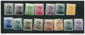 Serbia 1911 Accumulation MNH/MH (1 stamp is Used)  King peter I  CV 100 euro