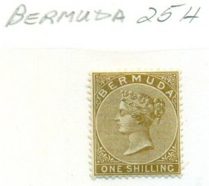 BERMUDA #25, Mint Hinged, Scott $19.00