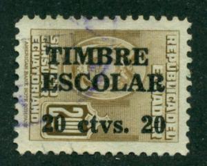 Ecuador 1951 #RA61 U SCV (2014) = $0.25