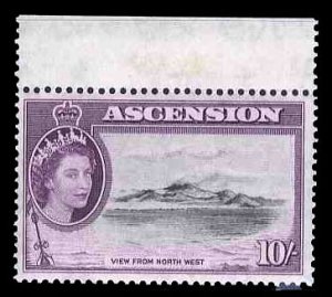 Ascension #62-74 (SG 57-69) Cat£140, 1956 QEII 1/2p-10s, complete set, light...