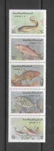 FISH - SYRIA #819a MNH