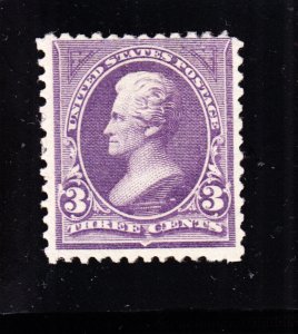 US 253 3c Jackson Mint F-VF OG H SCV $110