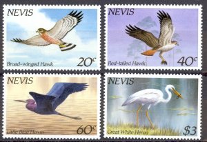 Nevis Sc# 403-406 MNH 1985 Birds