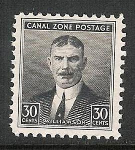 Canal Zone Scott 113 MNH - Col Sydney Williamson