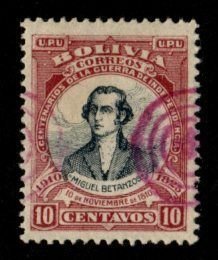 Bolivia #93 used