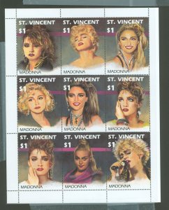 St. Vincent #1501 Mint (NH) Souvenir Sheet