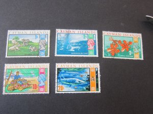 Cayman Islands 1970 Sc 263-5,270,273 FU