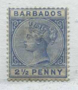 Barbados 1882 2 1/2d ultramarine mint o.g.