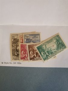 Stamps Martinique Scott #173-8  hinged