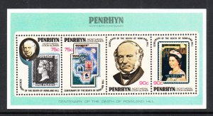 Penrhyn Island 108a Souvenir Sheet MNH VF