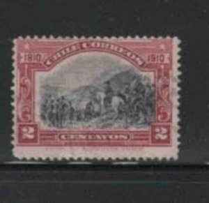 CHILE #84 1910 2c BATTLE OF CHACABUCO F-VF USED