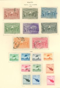 Haiti #RA9/RAC2 Used Single (Complete Set)