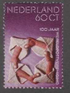 Netherlands # 521, UPU Centennial, Mint NH