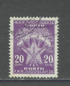 Yugoslavia  J71  F-VF  Used