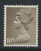GB   Machin - Mint never hinged - SG 741  - 10d